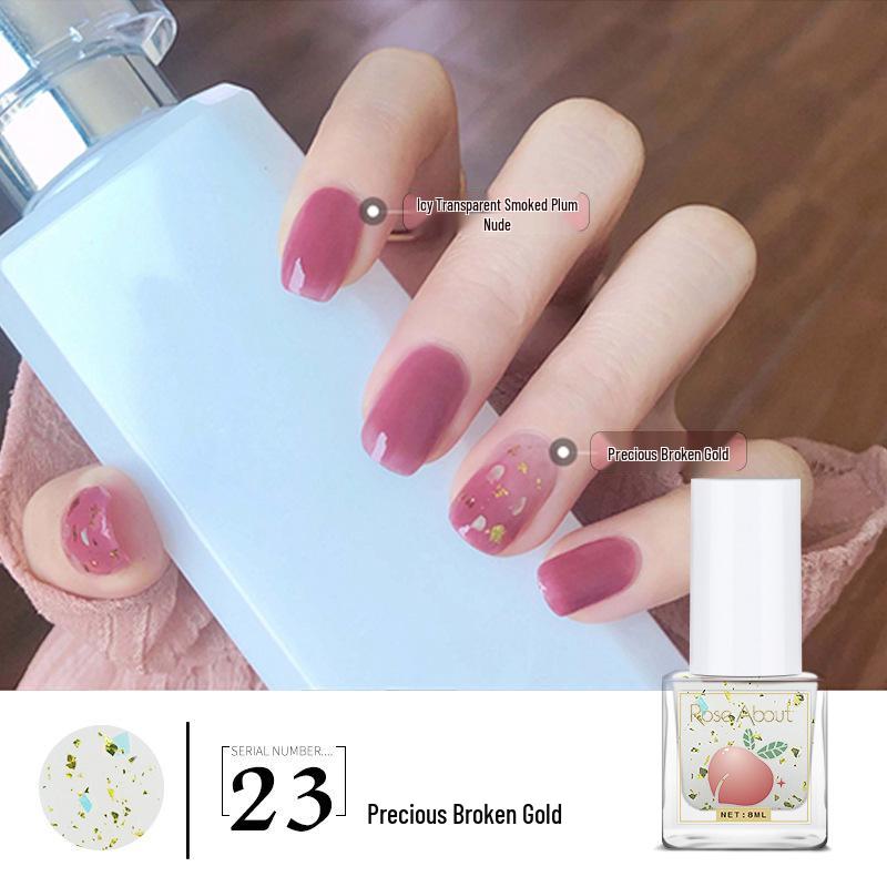 Eco-Friendly Peelable Water-Based Nude Nail Protector Polish