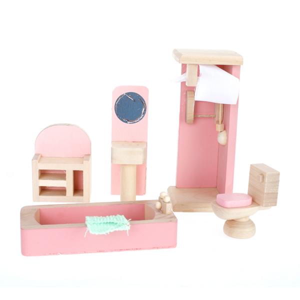 1/12 Dollhouse Miniature Wooden Furniture Bedroom Living Room