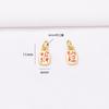 10pcs Color-Preserving Ancient Sand Gold Dripping Oil Nafu Pendant Diy Handmade Jewelry Accessories Necklace Bracelet Pendant Material