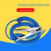 Stainless Steel Grounding Clamp with Spring Wire