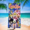 Lovely S-Sailor M-Moon Microfiber Beach Towel Absorbent Quick Dry Soft Yoga Swimming Resort Mountain Climbing Towel