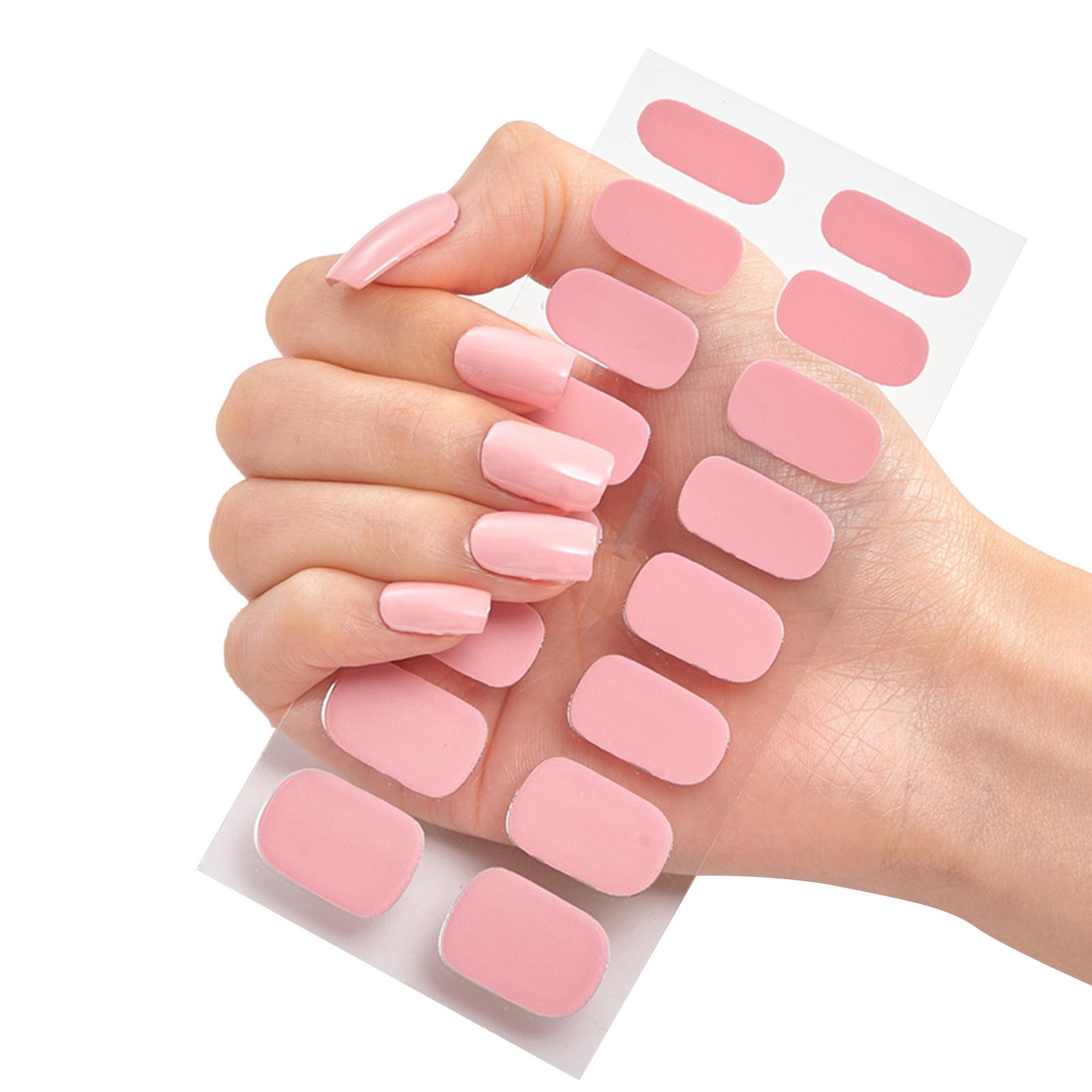 

16 полосок наклеек для полного покрытия ногтей, обертывания для лака для ногтей, самоклеящиеся украшения для ногтей, маникюрные наклейки для ногтей для женщин CS013