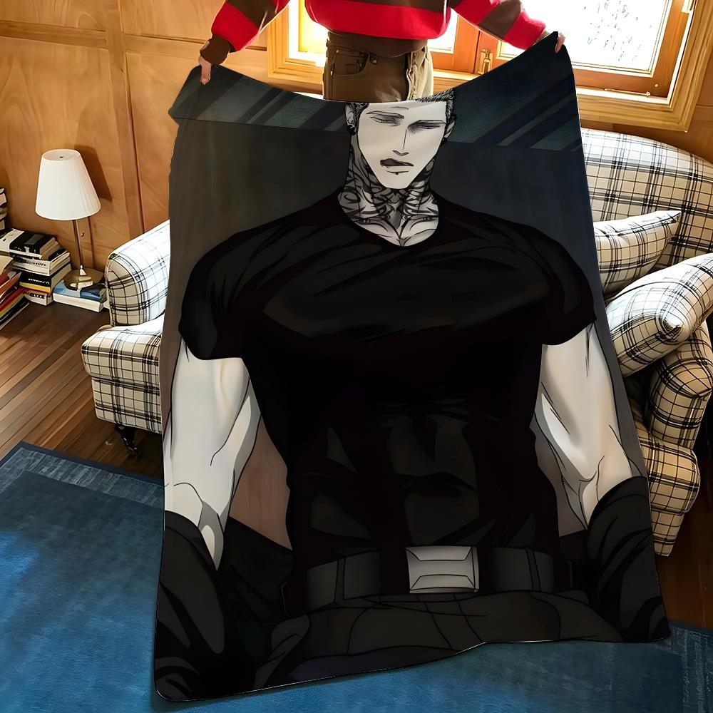 Comics S-Shut-t L-Line-ee Throw Flannel Cozy Print Blanket, Portable, Durable Machine Washable Cute Cool