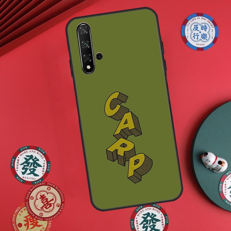 

Carp Fishing Fish For Huawei Nova 5T 10 9 SE 7i 8i 11i 12i Y73 Y90 Y70 Y72 Y61 Y91 P60 Pro P30 P40 Lite Case For Huawei P20 Lite