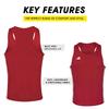 Adidas Boxing Vest ADIBTT02 Size (Red, 150/XS)