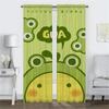 Shades Home Interior Curtains for Living Room Curtain Tulle for Bedroom Halloween Decoration Anti-mosquito Curtains 2 Pieces