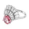 Swarovski Bague Design Motif Idyllia Zircone Cubique Synthétique Femme Argent 5687609