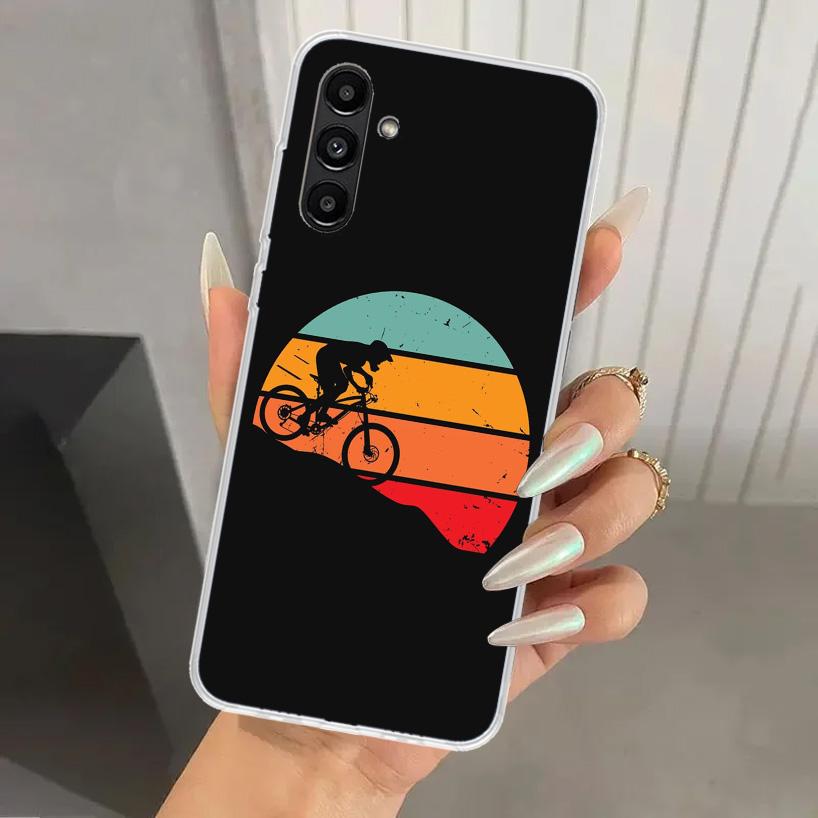 Fahrrad Bike Sport Handyhülle für Samsung Galaxy A17 A16 A37 A26 A36 A57 A56 A15 A25 A35 A55 A14 A24 A34 A54 A13 A23 A33 A53 Gal