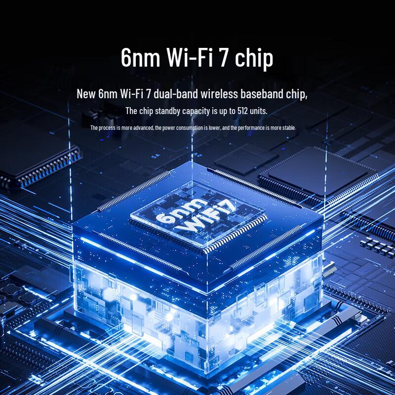 ZTE BE5100Pro+ Wall-Mounted WiFi 7 Router (CN Version)