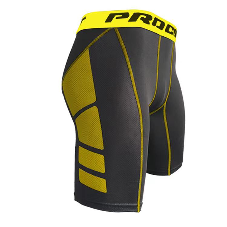 Men's Quick-Dry Breathable Athletic Base Layer Shorts for Basketball & Fitness