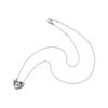 White Clover Kuromi 20th Anniversary Ladies Necklace Dancing Stone Sanrio Characters Silver 925 Surgical Stainless Steel 316L Cubic Zirconia Heart