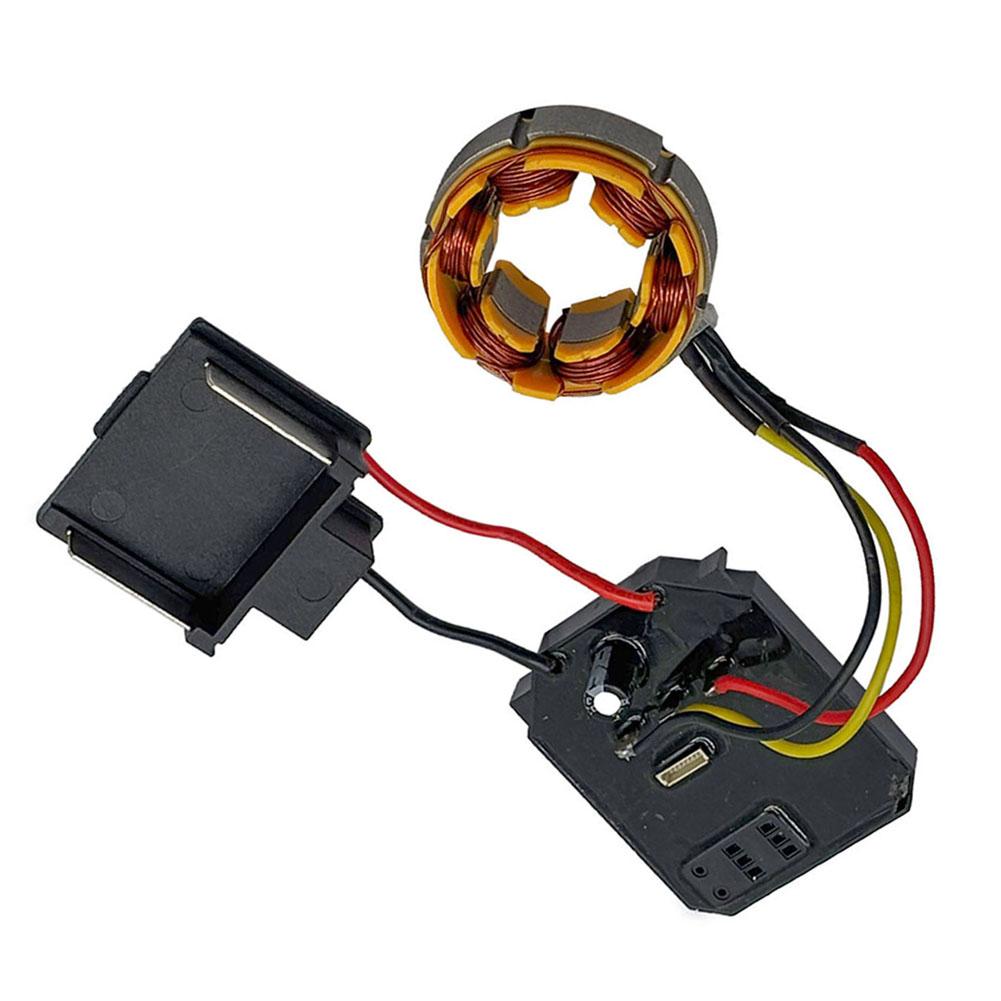 21V Bürstenlose Motorbaugruppe und Steuerplatine Ersatz für Elektro-Schraubenschlüssel und Bohrmaschine, Metall- und Kunststoffkonstruktion