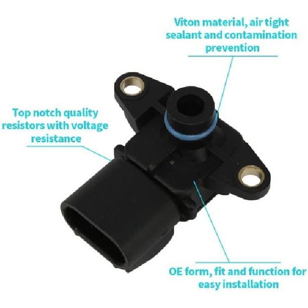 MAP Sensor Fit for Town & Country Voyager Caravan Grand Cherokee Liberty Wr