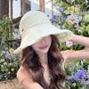 Korean Style Sun Protection Cap Wide Brim Women's Sun Visor Hats Outdoor Bucket Hat  Beach Holiday
