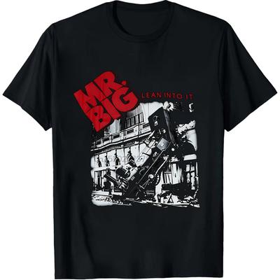 Mr. Big Hard Band T-Shirt for Both Men and Women Stylish Short Sleeve Top Suitable for All Seasons