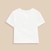IEF Damen Sommer 2025 Einfarbig Locker Geschnittenes T-Shirt