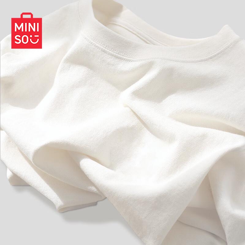 

MINISO Women s Summer Pure Cotton Loose Fit T-shirt XXL