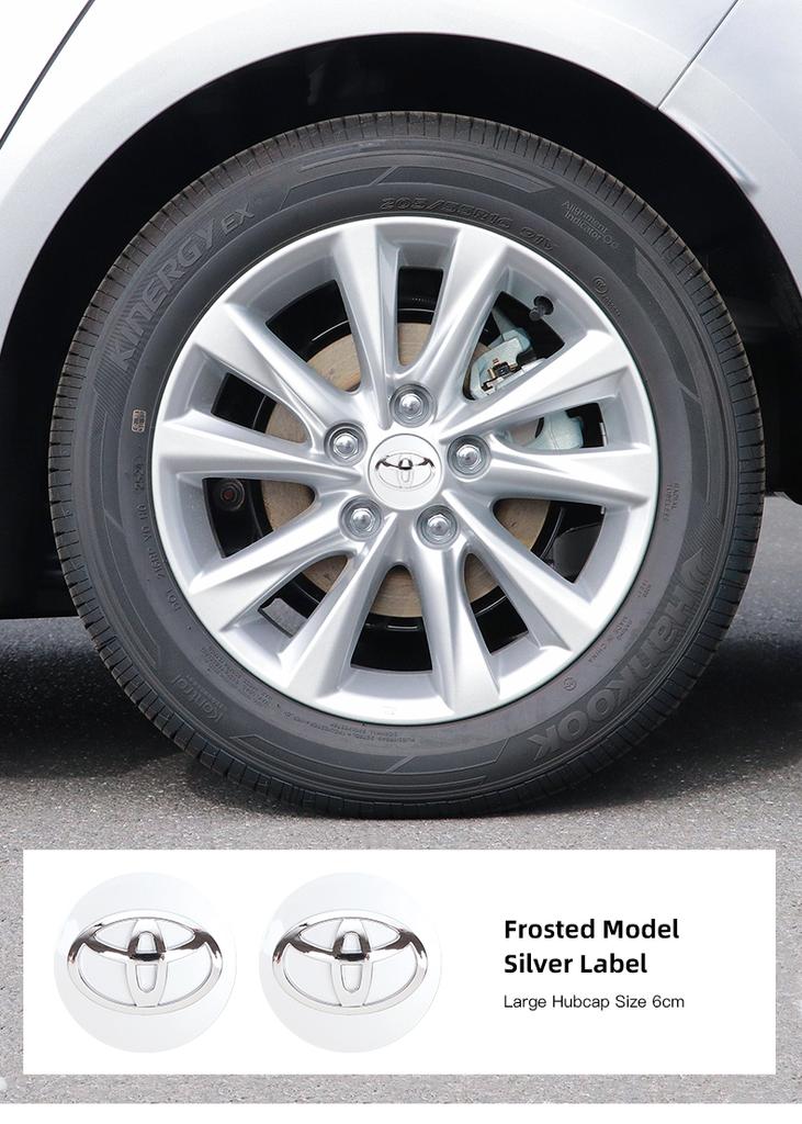 4Pcs Toyota Special Car Wheel Hub Center Cover For Toyota Gazoo Racing TRD Corolla Yaris Chr Auris Rav4 Prius Prado Avensis