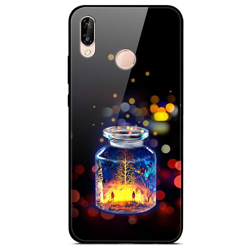Für Huawei P30 Lite Hülle P30 P20Pro Lite Gehärtetes Glas Harte Rückabdeckung Für Huawei P20 Pro Handyhülle Fundas Capa P30 Pro P20Pro