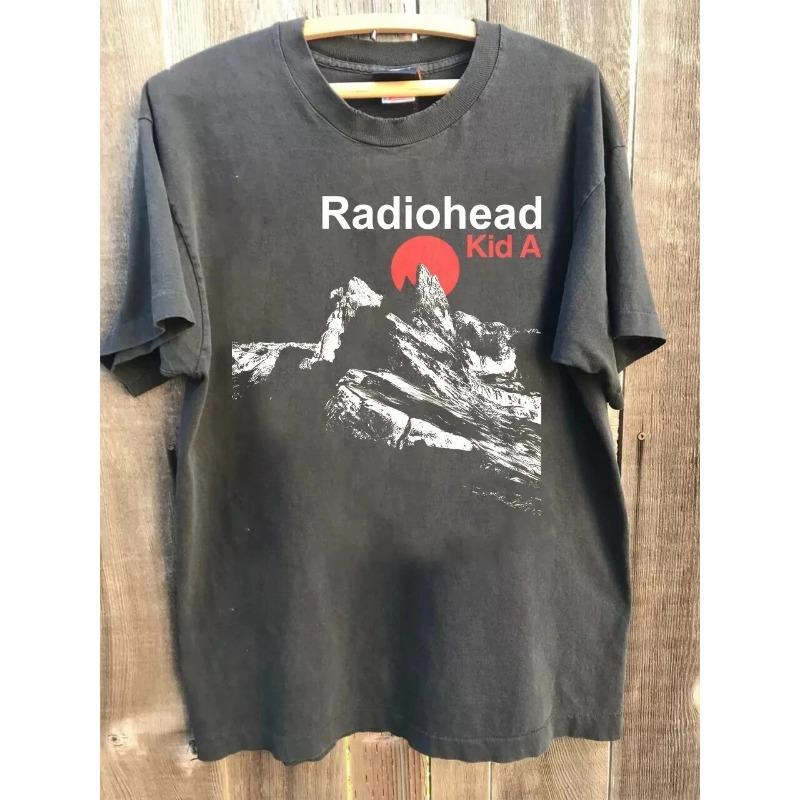 Men's Summer 100% Cotton Fashionable Casual Loose Large Size Coffee and Heartbeat Pattern Printed Round Neck Short Sleeve T-shirt