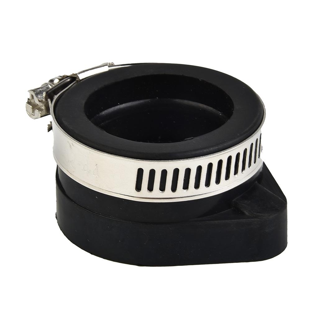 Carburetor Manifold Rubber+Aluminum Black Dirt Bike