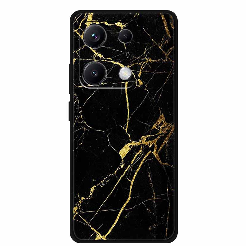 For Redmi Note 14S Case Note14S Marble Back Soft Cover Bumper TPU Phone Case For Xiaomi Redmi Note 14 S Silicone Shells Funda