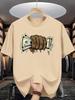 Unisex Summer Cotton Short Sleeve T Shirt Fist Holding Dripping Dollar Cash Print Crew Neck Casual Loose Hip Hop Street Fashion Tee