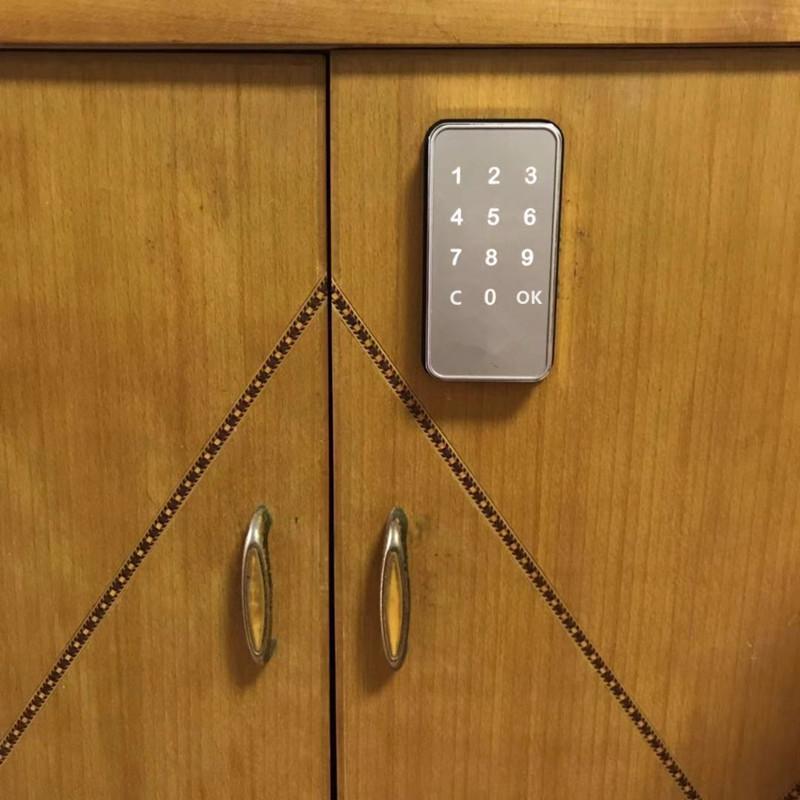 Cheap Office Small Keypad Password Locker Lock Digital Drawer Gym Locker Lock Electronic Smart Lock Cabinet Lock