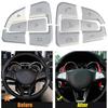 Car Styling Steering Wheel Button Trim for Mercedes For Benz E Class M Class G Class SLK Models for Audio Control