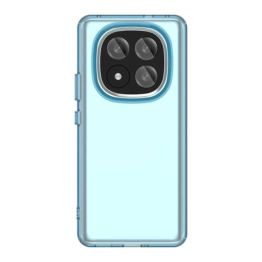 

Матовый чехол для Xiaomi Redmi Note 14 Pro Plus Обложка Redmi note 14 Pro+ Fundas Shell Coque Матовый Полупрозрачный ПК Задний Бампер ForNote14Pro 5G синий