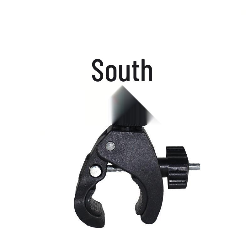 360-Degree Rotating Phone Holder with Strong Clamp for Motorcycles and Electric Vehicles