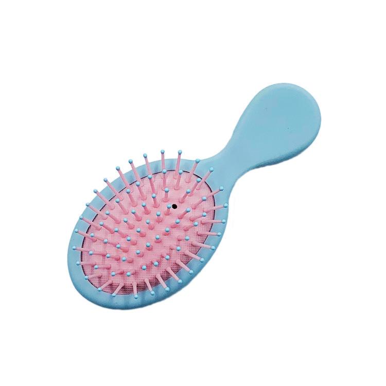 High Quality Customized Logo Personalized Air Cushion Mini Baby Hair Travel Size Boar Bristles Hairbrush