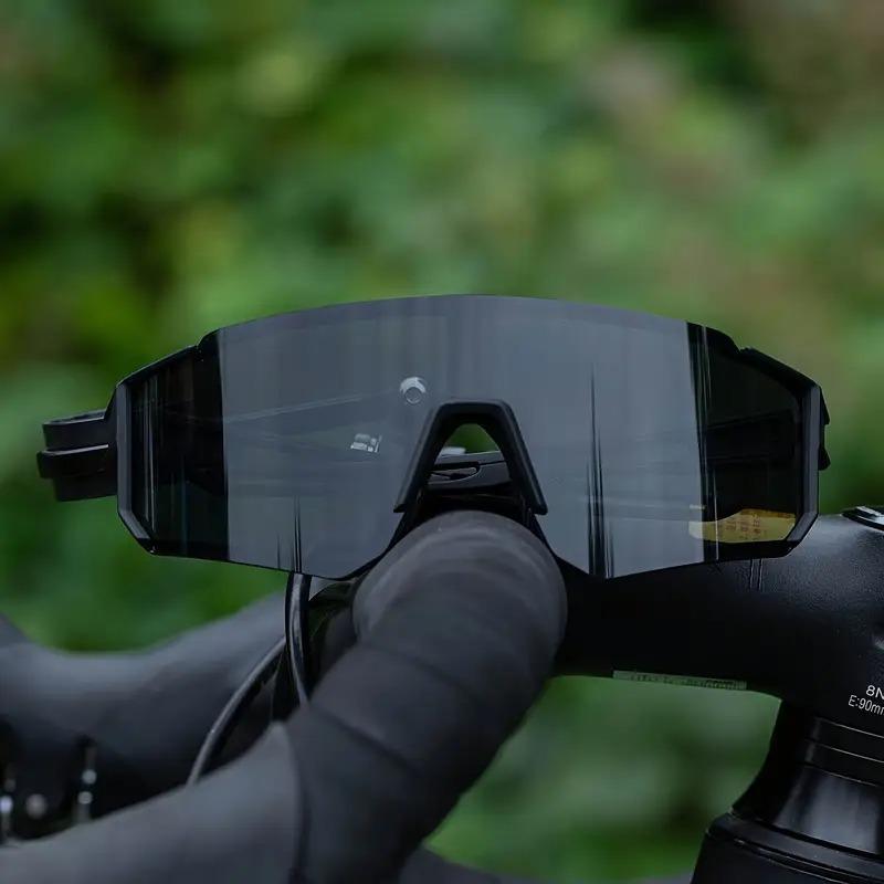 3 Piece Set Mens Sports Glasses for Cycling Fishing Driving Fashionable Protective Eyewear UV Protection