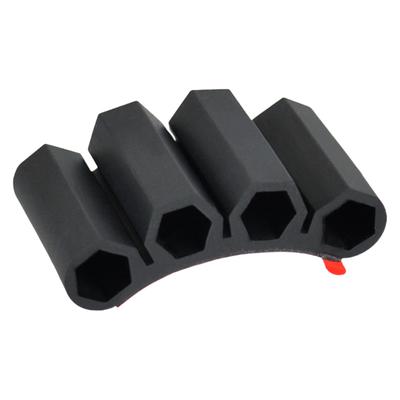 Magnetic Bits Holsters Hold 4 Drill Tips Magnetic Drill Bit Holder Drill Bit Sleeve Organizer for Impact Drivers and Drills