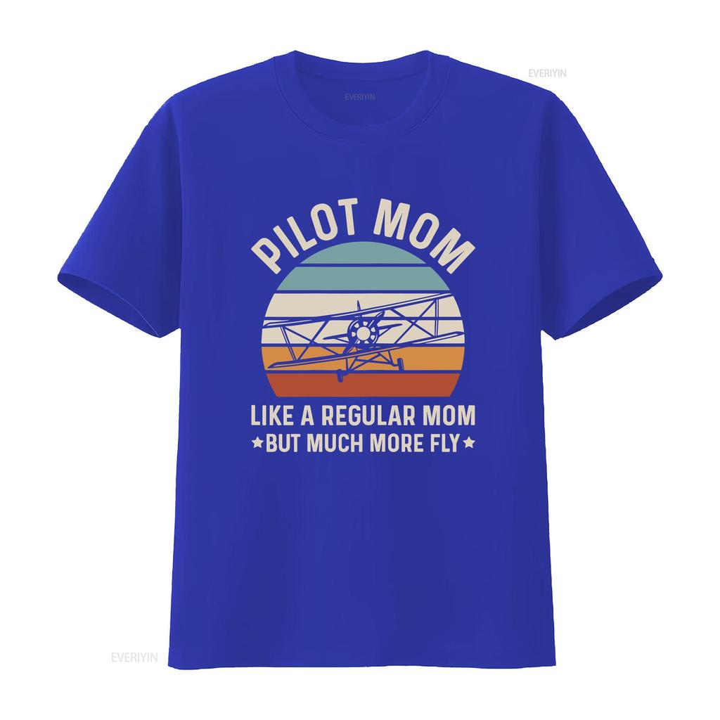 Airplane Captain Design for a Pilot Mom T Shirt vintage Washed Unisex designer clothes Top For Everyday Wear graphic Stylish