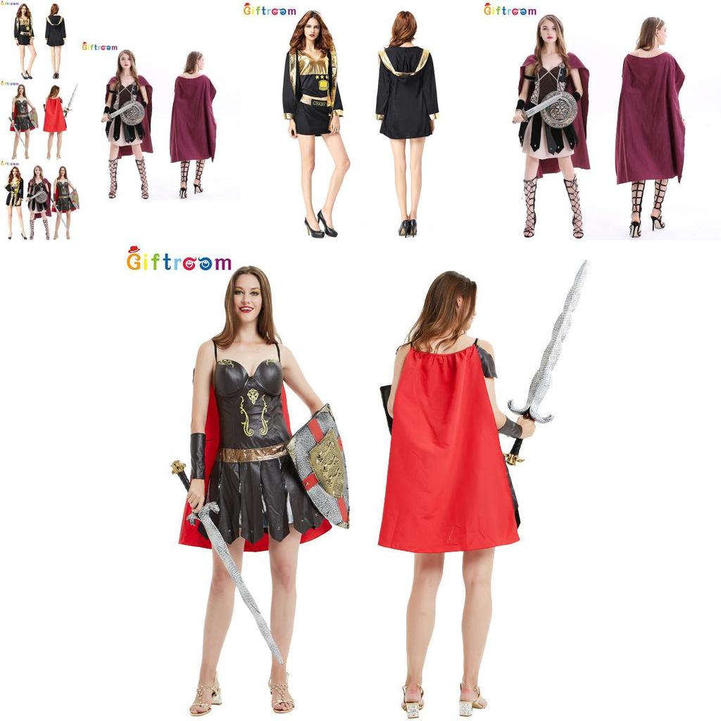 Elegant Embroidered Samurai Costume For Women Perfect For Festival Theme Parties And Stage Performances