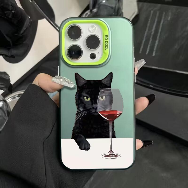 Funny Cat Daily Life Phone Case For iPhone 17 Case iPhone 15 16 Pro Max 11 12 1314 Pro Plus XR XS 16E Air Bumper Back Cover