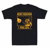 Best Friends For Life French Bulldog Frenchie Dog Lover Vintage Men's T-Shirt