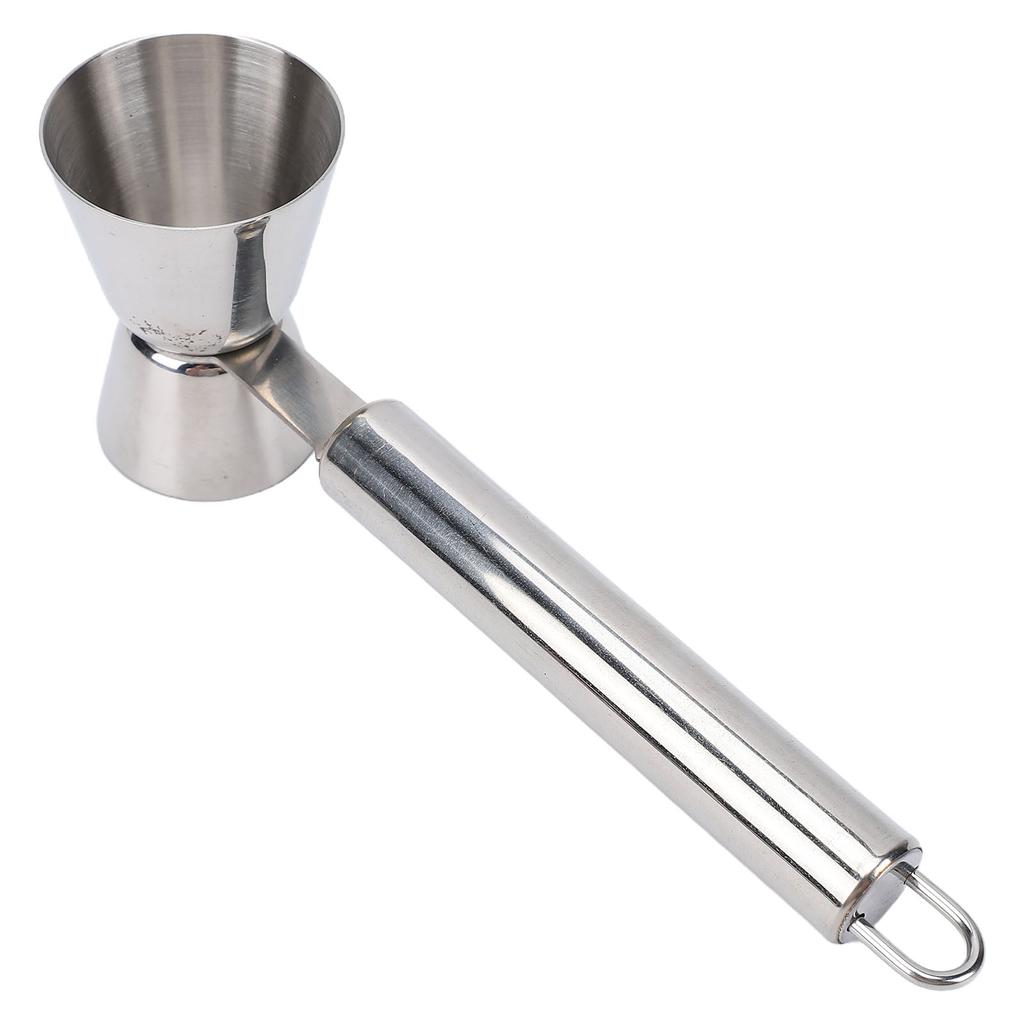 Cocktail Jigger 38ml 20ml Double Head Stainless Steel Reusable Bar Measuring Jigger with Handle