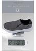 Men's Spring Slip-on Walking Shoes: Breathable Mesh, Lightweight, Large Size, Perfect for Middle-aged & Elderly Casual Wear.