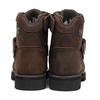 Sierra Designs Genuine Leather Biker Boots SD6021 Size Men's (Brown, 25.5 Cm)