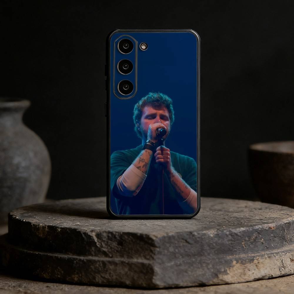 A-Alex W-Warren Singer FUNNY Magnetic Phone Case For Samsung Galaxy A91,80,73,72 ,71,53,52,32 ,31,22,21s,20,Soft Black Case
