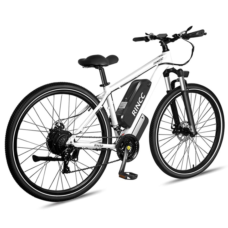 Rincc RN50 Lauko važiavimo elektrinis dviratis suaugusiems 29 colių siauros padangos 750W variklis 48V15AH baterija Miesto kelionėms 50KM/H didžiausias greitis E-bike