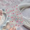 5D Ocean Nail Sticker Vacation Starfish Shell Coral Pearl Self-adhesive Nail Art Decal Fresh Seaside Vibe Manicure