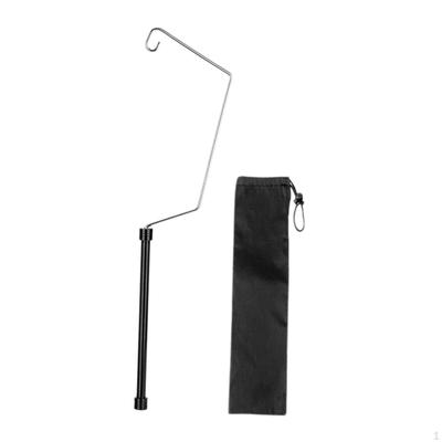 Camping Lantern Holder, Pole, Easy Mount Hook, Hanging Light Holder for Fishing, Outdoor