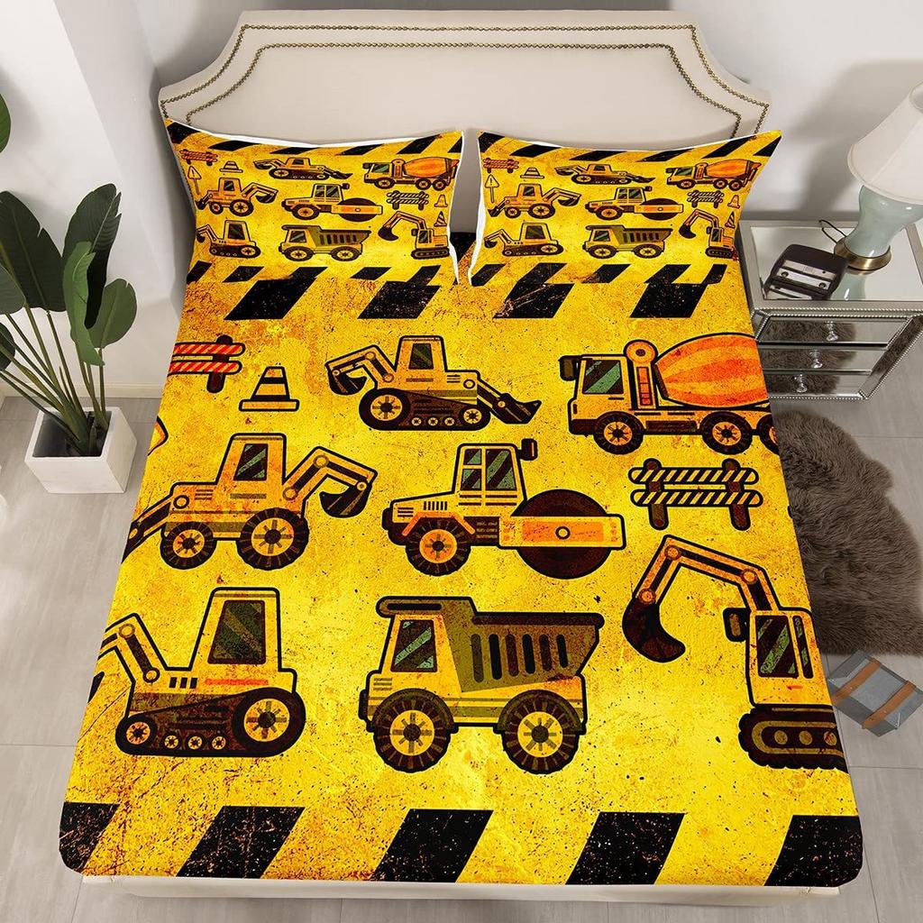 Cute Penguin Pattern Mattress Three-Piece Digital Printing Bedding Mattress Three-Piece Set Children And Adults