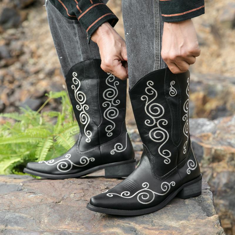 2024 Winter New Fashion Snow Boots, High-top Cotton Boots Waterproof Shoes Kitchen Shoes Cotton Shoes