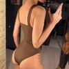 Sexy Mit Sarong Spitze Up Cut Out Gerippte Frauen Bademode Einteiligen Badeanzug Weibliche Gepolsterte Badende Badeanzug Schwimmen
