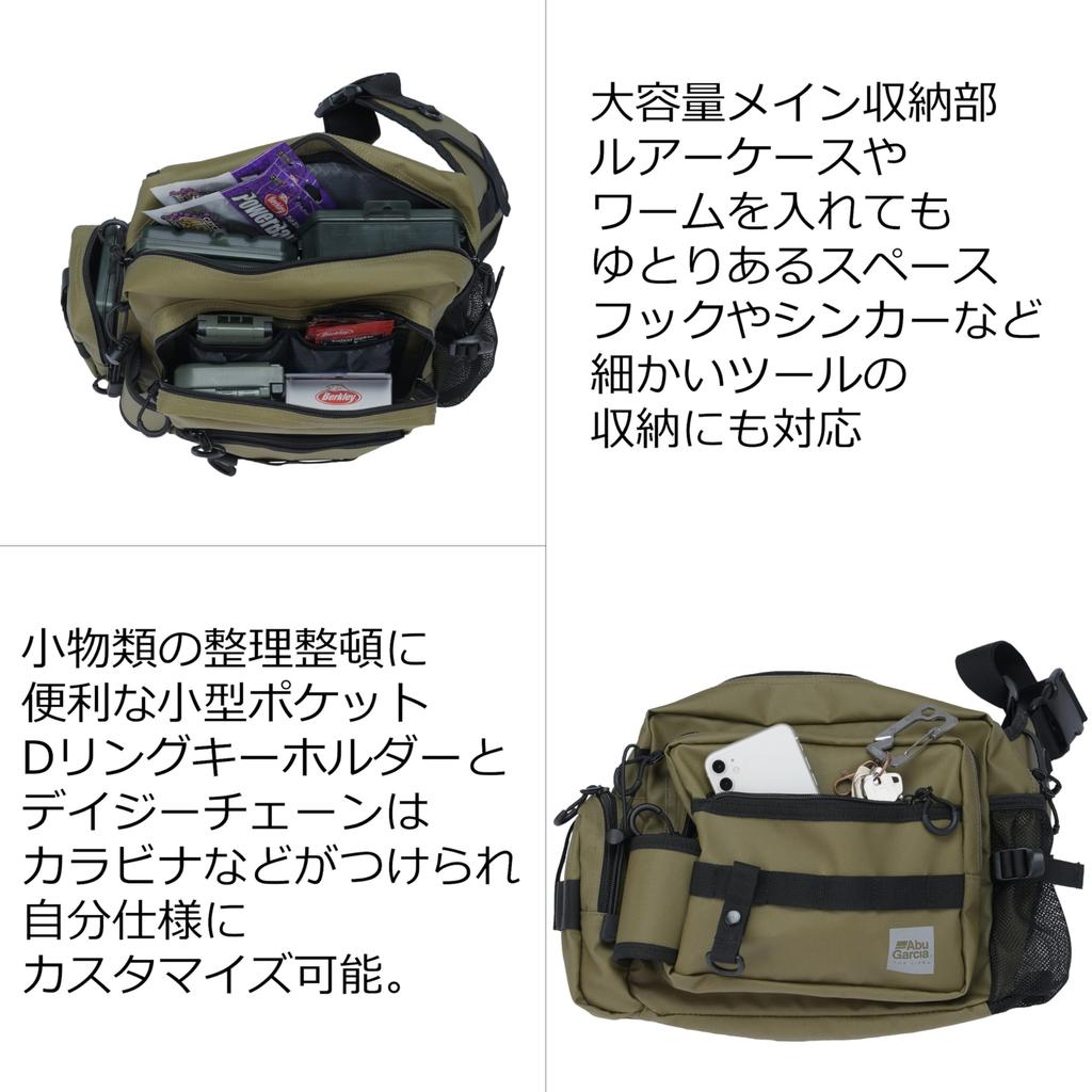 Abu Garcia Bag 3 Coated Navy [Special Edition] One-Shoulder