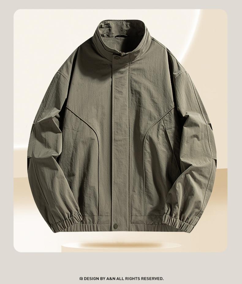 [Windproof Workwear] 26 Year Spring New Fashionable and Versatile Men's Jacket Jacket